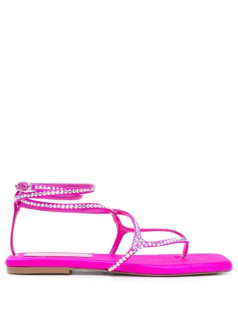 Le Silla crystal-embellished design sandals - Pink von Le Silla