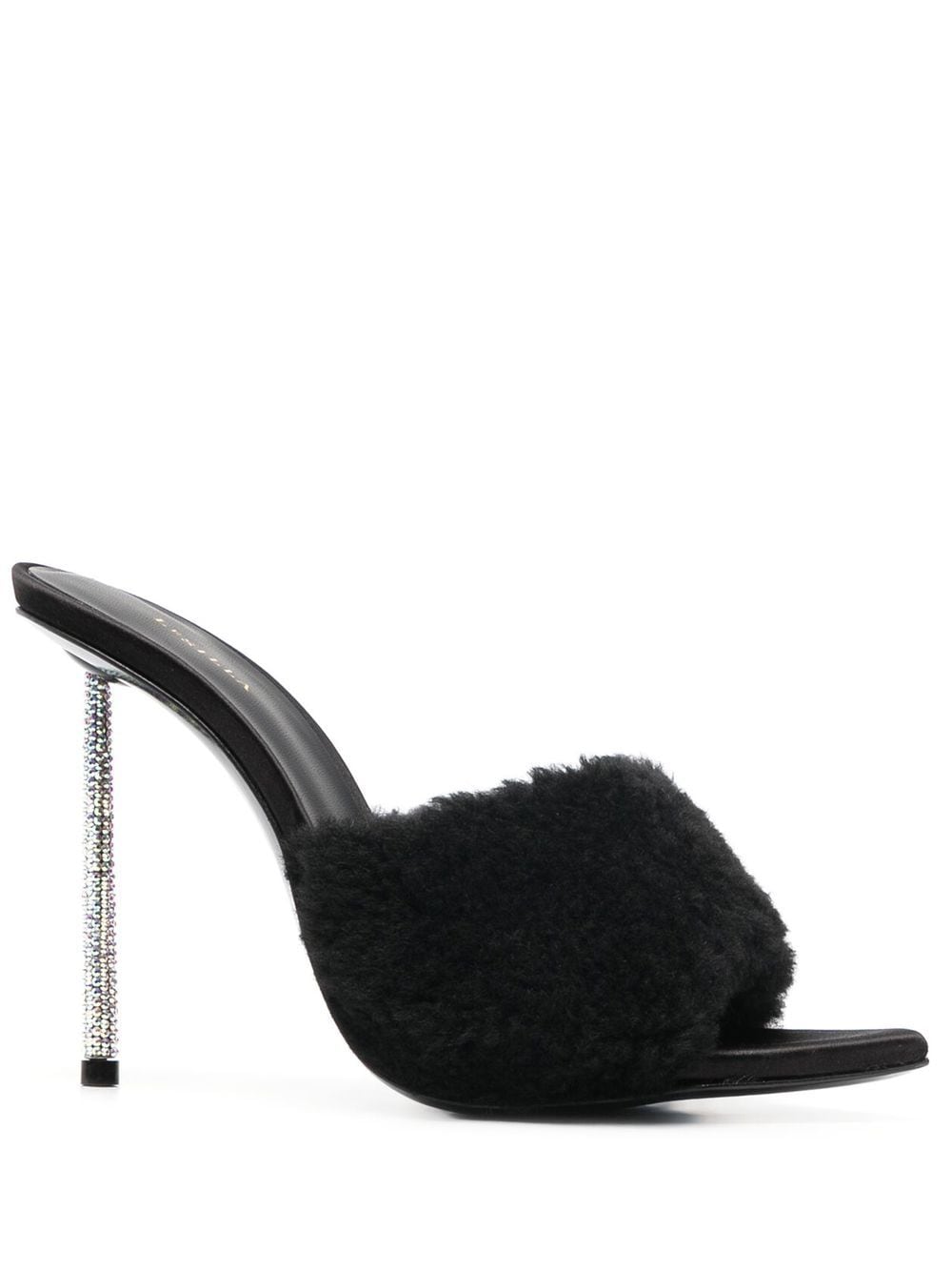 Le Silla crystal-embellished stiletto sandals - Black von Le Silla