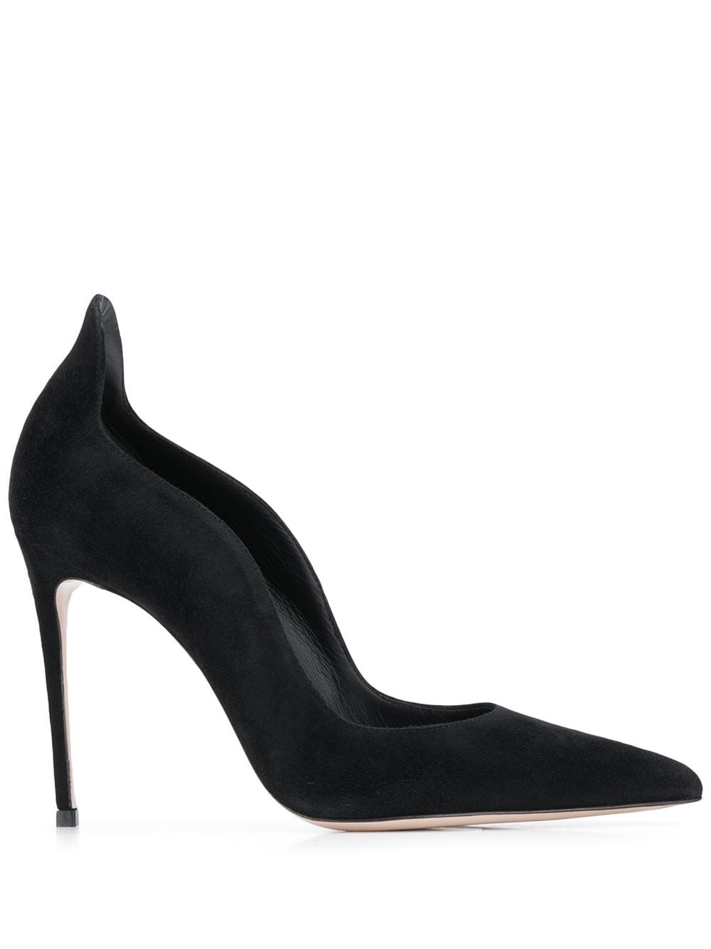 Le Silla sculpted pointed pumps - Black von Le Silla