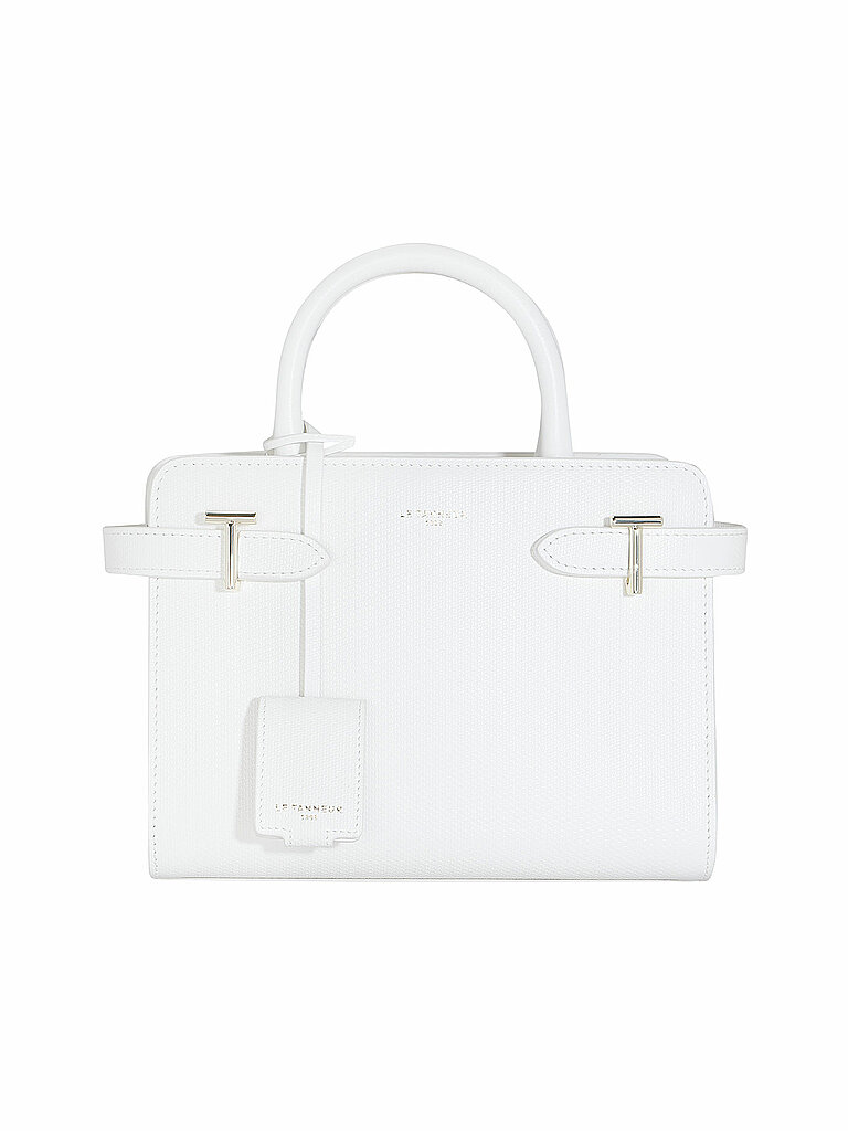 LE TANNEUR Ledertasche - Henkeltasche EMILIE Small weiss von Le Tanneur