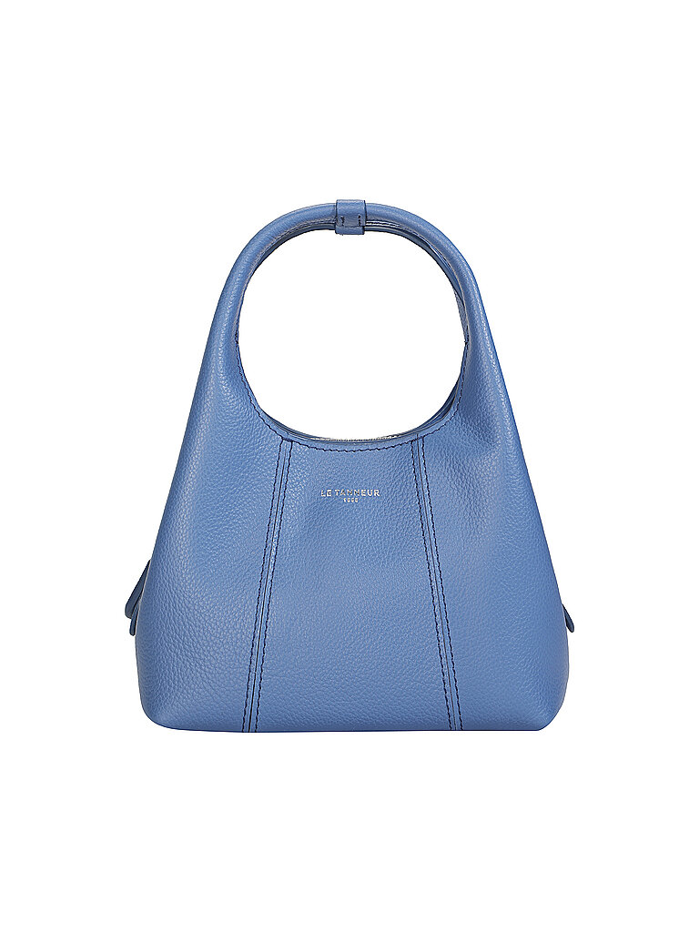 LE TANNEUR Ledertasche - Hobo Bag JULIETTE Mini hellblau von Le Tanneur