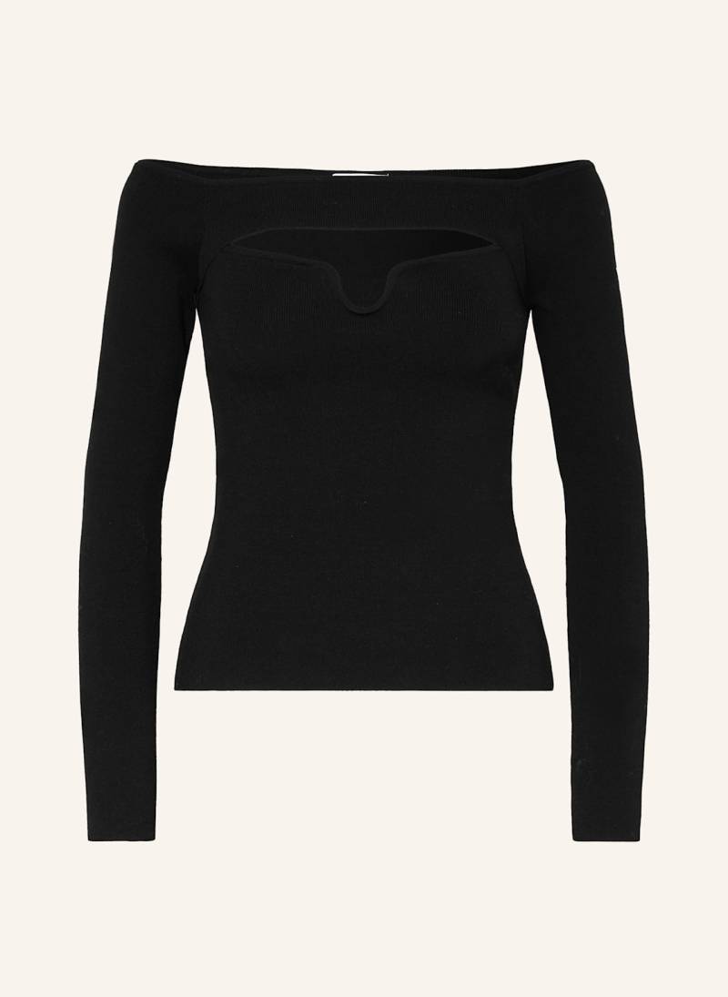 Leger By Lena Gercke Pullover Evelin Mit Cut-Out schwarz von LeGer BY LENA GERCKE