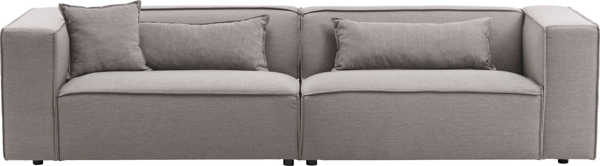 LeGer Home by Lena Gercke 3-Sitzer »PIARA, Couch mit Kedernaht, Sofa in Cord oder Leinenoptik«, schwarze Füsse, bequemer Sitzkomfort LeGer Home by Lena Gercke 3-Sitzer »PIARA, Couch mit Kedernaht, Sofa in Cord oder Leinenoptik«, schwarze Füsse, bequemer Sitzkomfort von LeGer Home by Lena Gercke