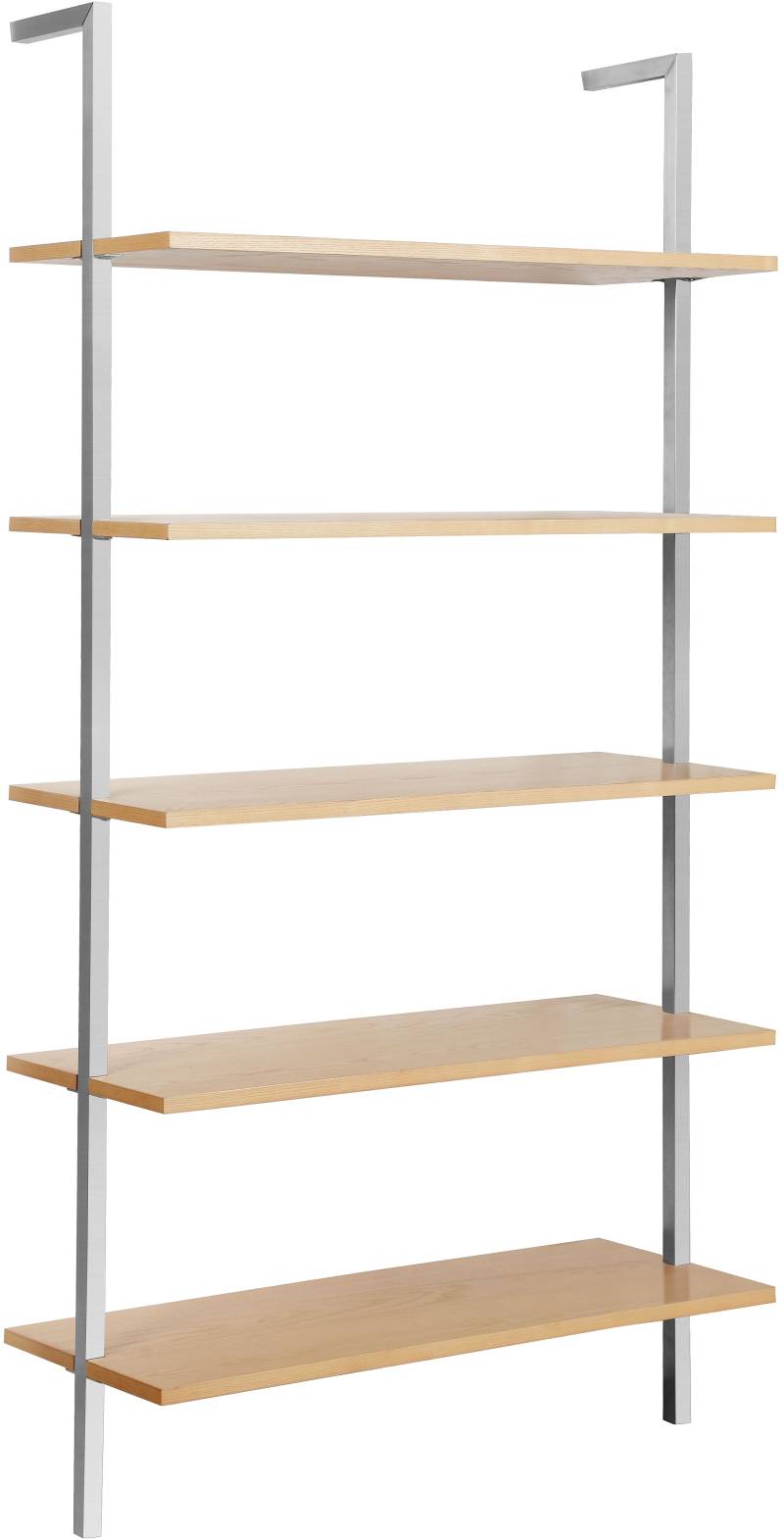 LeGer Home by Lena Gercke Ablageregal »Aninnar«, fünf Einlegeböden aus Eschenholzfurnier, Gestell aus Edelstahl von LeGer Home by Lena Gercke