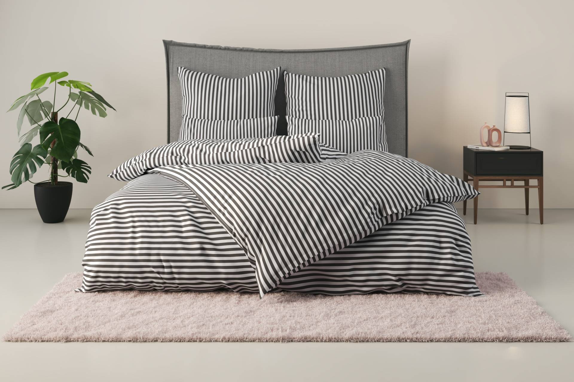 LeGer Home by Lena Gercke Bettwäsche »Linnea«, aus 100% Baumwolle, Streifendesign LeGer Home by Lena Gercke Bettwäsche »Linnea«, aus 100% Baumwolle, Streifendesign von LeGer Home by Lena Gercke