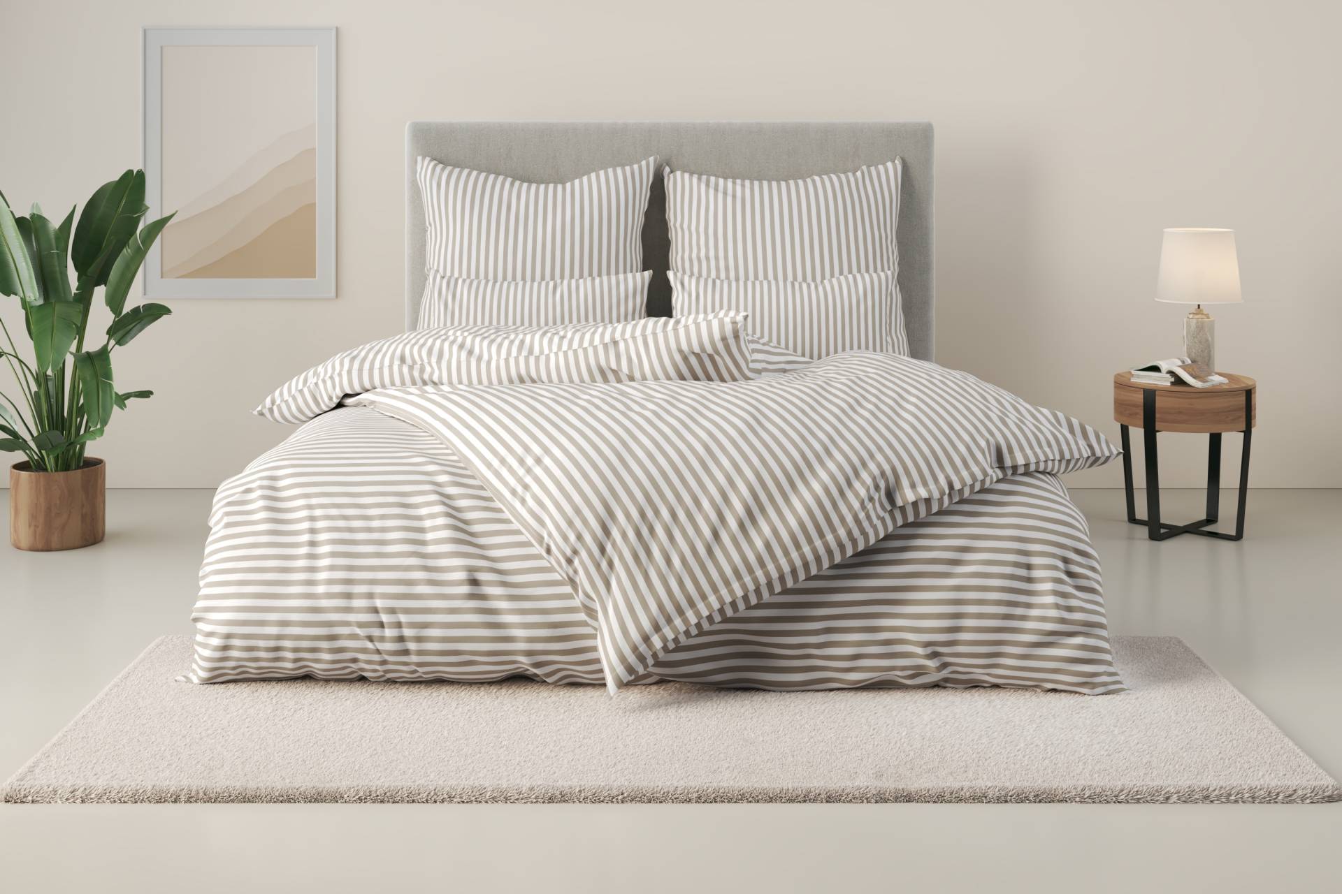 LeGer Home by Lena Gercke Bettwäsche »Linnea«, aus 100% Baumwolle, Streifendesign LeGer Home by Lena Gercke Bettwäsche »Linnea«, aus 100% Baumwolle, Streifendesign von LeGer Home by Lena Gercke