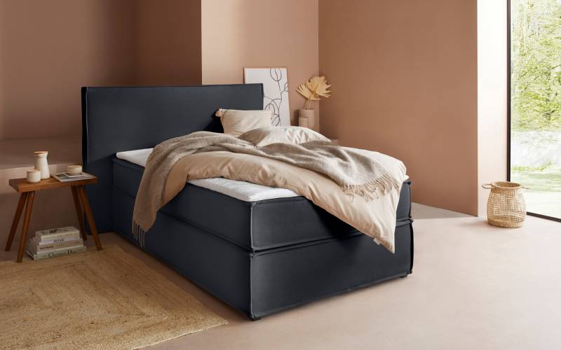 LeGer Home by Lena Gercke Boxspringbett »Yuma«, incl. Topper, in 4 Breiten, 3 Matratzenarten und je 2 Härtegraden von LeGer Home by Lena Gercke