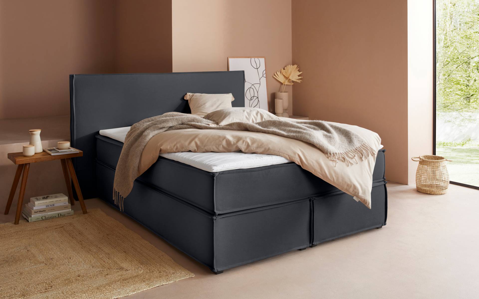 LeGer Home by Lena Gercke Boxspringbett »Yuma«, incl. Topper, in 4 Breiten, 3 Matratzenarten und je 2 Härtegraden LeGer Home by Lena Gercke Boxspringbett »Yuma«, incl. Topper, in 4 Breiten, 3 Matratzenarten und je 2 Härtegraden von LeGer Home by Lena Gercke