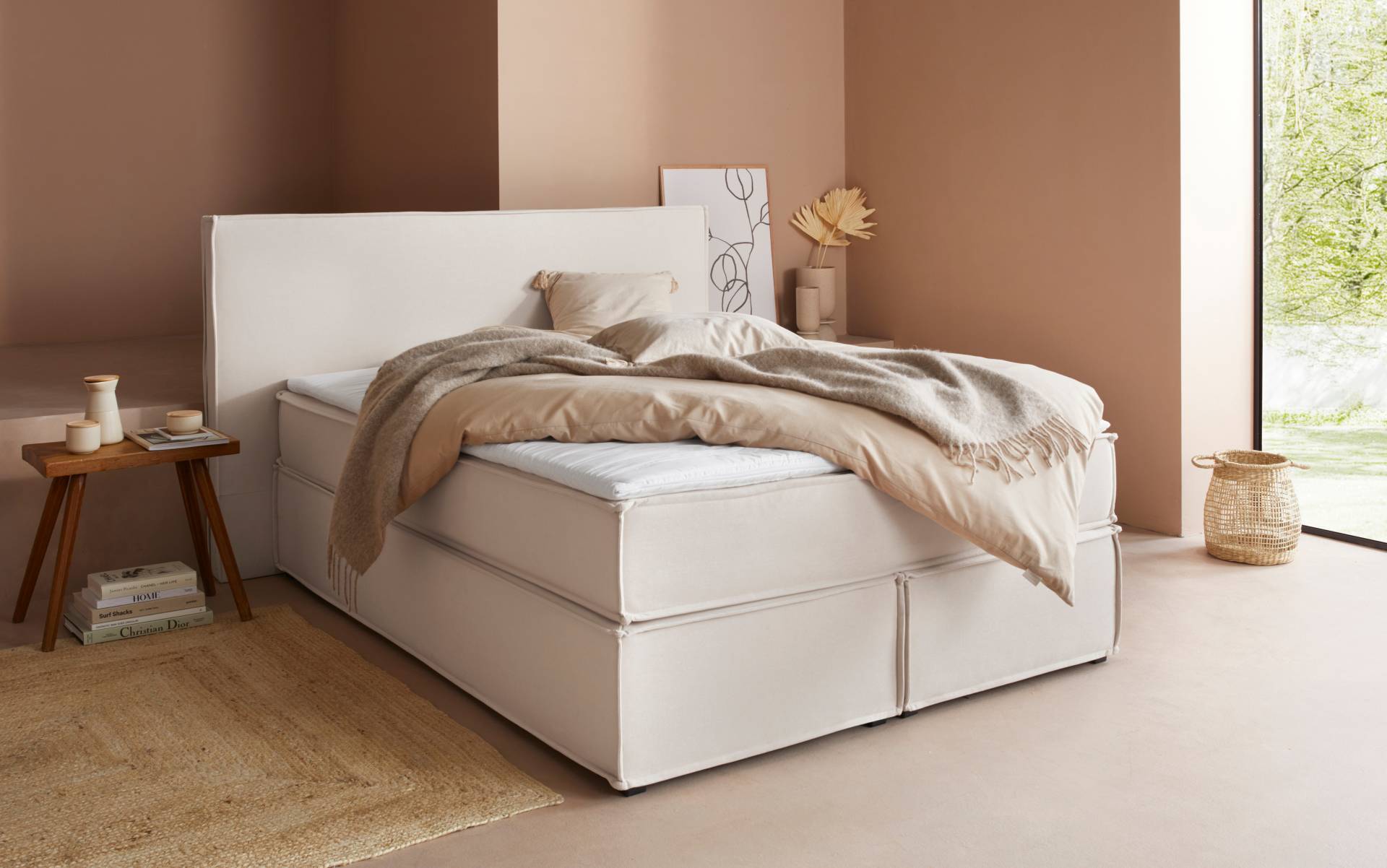 LeGer Home by Lena Gercke Boxspringbett »Yuma« von LeGer Home by Lena Gercke