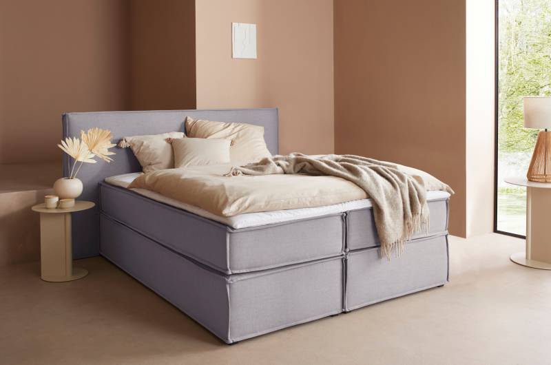 LeGer Home by Lena Gercke Boxspringbett »Yuma«, incl. Topper, in 4 Breiten, 3 Matratzenarten und je 2 Härtegraden von LeGer Home by Lena Gercke