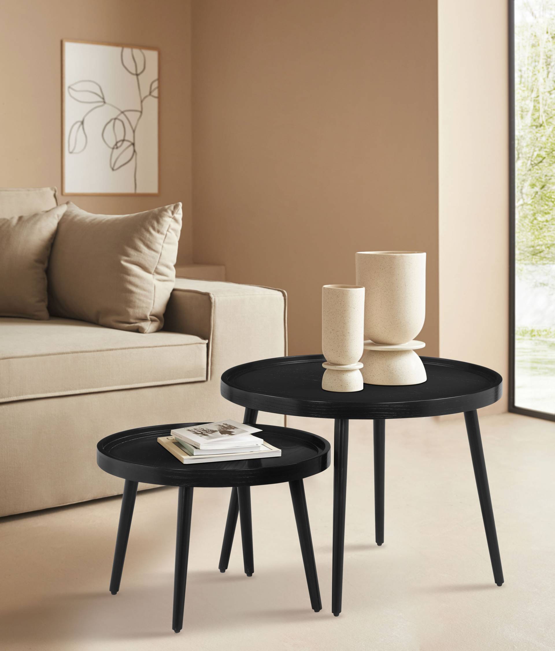 LeGer Home by Lena Gercke Couchtisch »Celena«, 2er Set, Durchmesser kleinerer Couchtisch ca. 48cm, grösserer ca. 60cm LeGer Home by Lena Gercke Couchtisch »Celena«, 2er Set, Durchmesser kleinerer Couchtisch ca. 48cm, grösserer ca. 60cm von LeGer Home by Lena Gercke