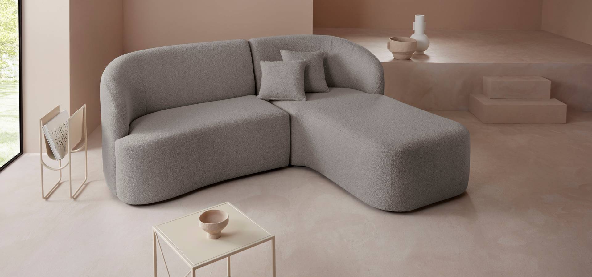 LeGer Home by Lena Gercke Ecksofa »Dilara L-Form« von LeGer Home by Lena Gercke