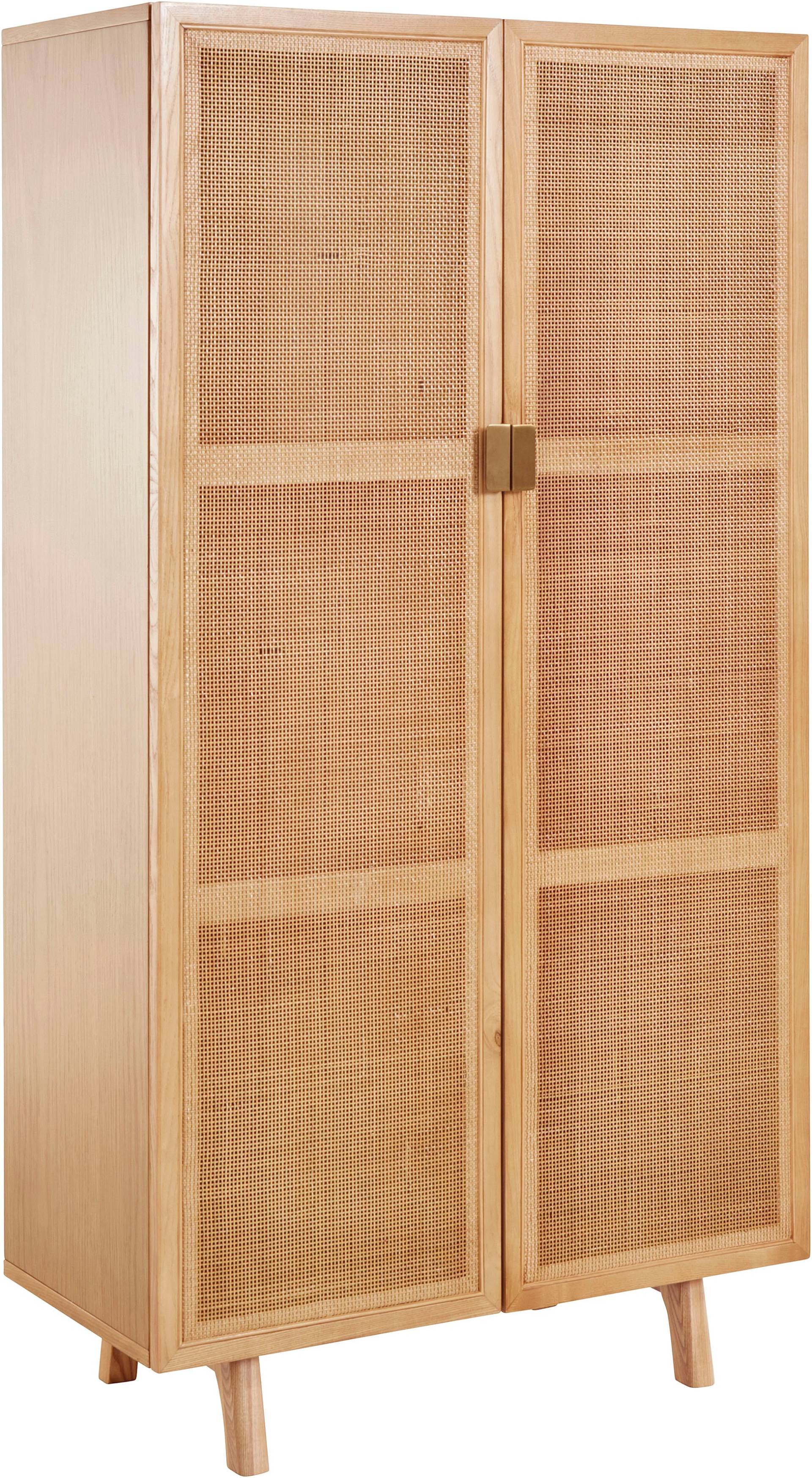 LeGer Home by Lena Gercke Highboard »Lina«, Mit Rattan Einsatz, 3 Innenfächer, teilmassiv LeGer Home by Lena Gercke Highboard »Lina«, Mit Rattan Einsatz, 3 Innenfächer, teilmassiv von LeGer Home by Lena Gercke