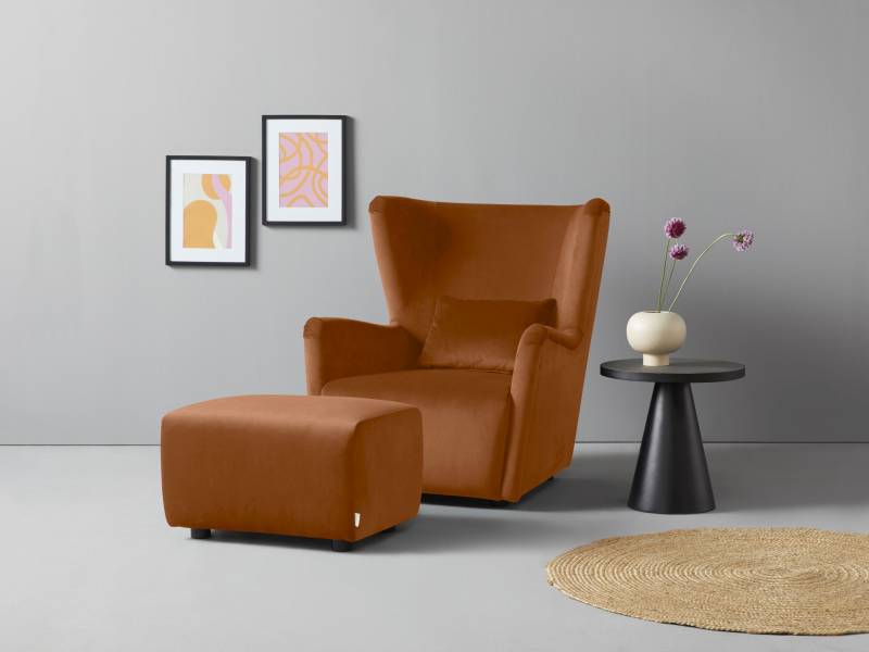 LeGer Home by Lena Gercke Ohrensessel »Levke Sessel«, wahlweise mit oder ohne Hocker von LeGer Home by Lena Gercke