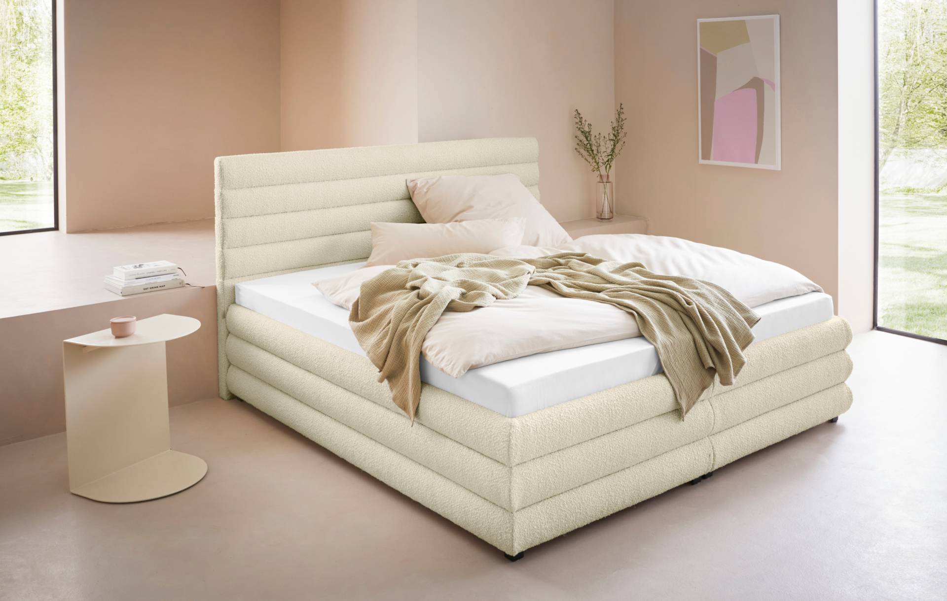 LeGer Home by Lena Gercke Polsterbett »Maylis Bouclé«, wahlweise mit und ohne Matratze und Lattenrost, auch in 200cm Breite LeGer Home by Lena Gercke Polsterbett »Maylis Bouclé«, wahlweise mit und ohne Matratze und Lattenrost, auch in 200cm Breite von LeGer Home by Lena Gercke