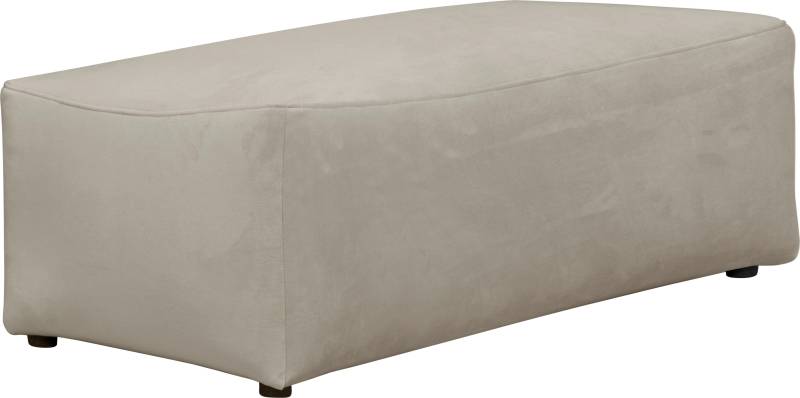 LeGer Home by Lena Gercke Polsterhocker »YANI Sitzhocker mit Wellenunterfederung, Masse B/T/H: 126/65/46 cm«, grosser Hocker passend zur Serie "Yani", in hochwertiger Verarbeitung von LeGer Home by Lena Gercke