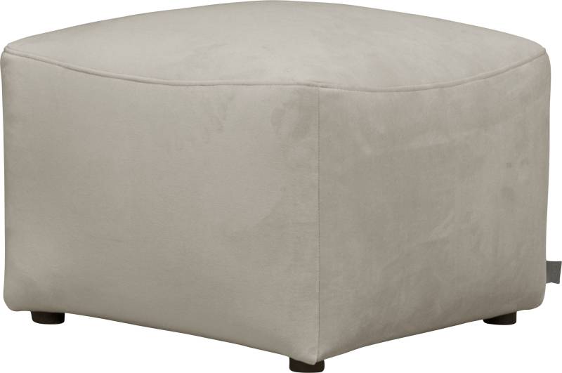 LeGer Home by Lena Gercke Polsterhocker »YANI Sitzhocker mit Wellenunterfederung, Masse B/T/H: 65/65/46 cm«, kleiner Hocker passend zur Serie "Yani", in hochwertiger Verarbeitung von LeGer Home by Lena Gercke