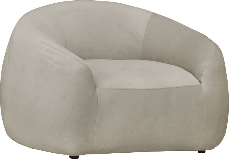LeGer Home by Lena Gercke Sessel »YANI Relaxsessel, Loungesessel, Masse B/T/H: 127/96/76 cm«, organische Form, mit Wellenunterfederung, auch in Bouclé von LeGer Home by Lena Gercke