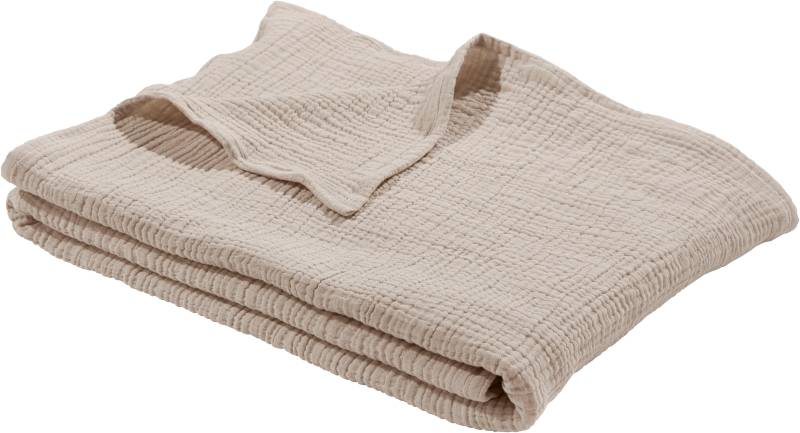 LeGer Home by Lena Gercke Wohndecke »HEVIN«, Tagesdecke im Baumwoll-Crinkle-Effekt, Musselin, Kuscheldecke von LeGer Home by Lena Gercke