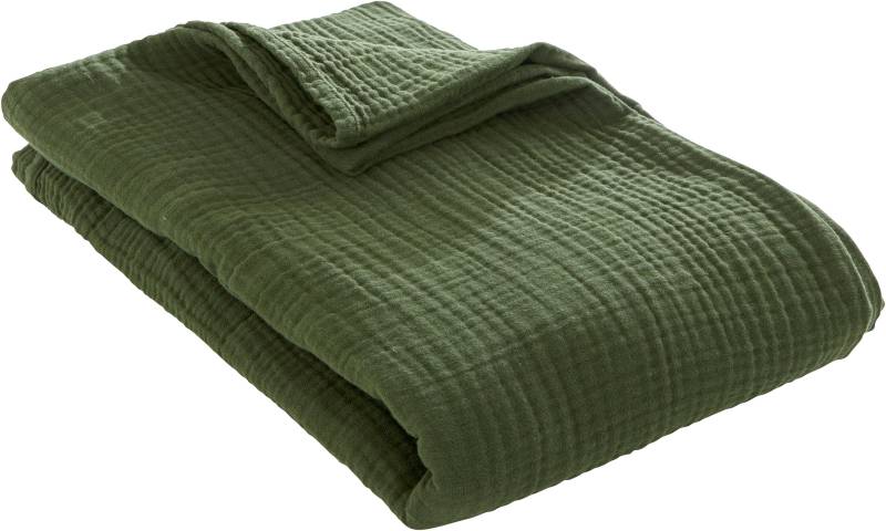 LeGer Home by Lena Gercke Wohndecke »HEVIN«, Tagesdecke im Baumwoll-Crinkle-Effekt, Musselin, Kuscheldecke von LeGer Home by Lena Gercke