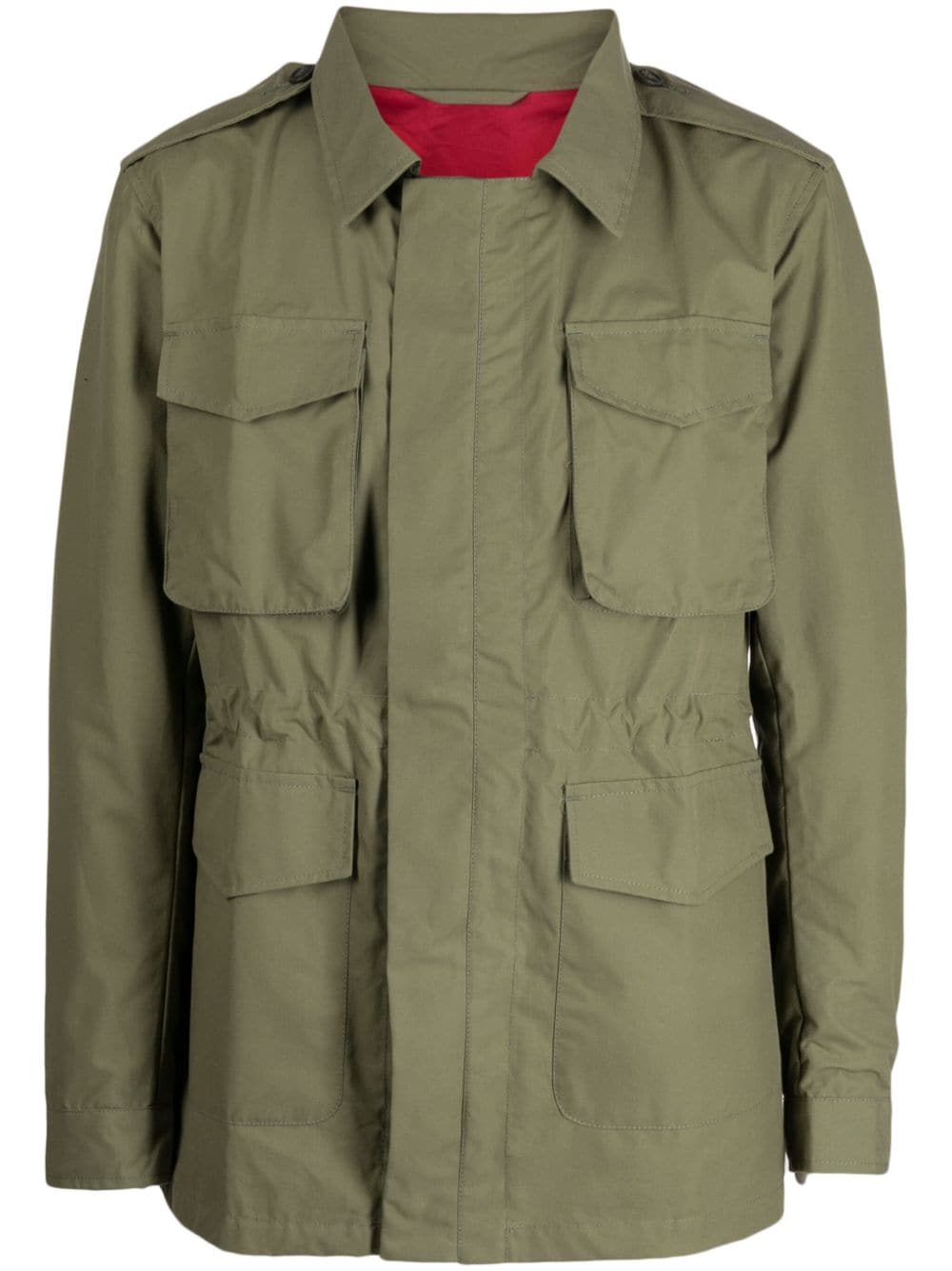 Leathersmith of London M65 cotton military jacket - Green von Leathersmith of London
