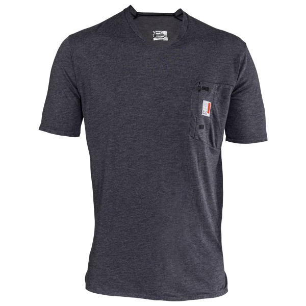 Leatt - MTB All Mountain 2.0 Short Sleeve Jersey - Velotrikot Gr XXL grau von Leatt