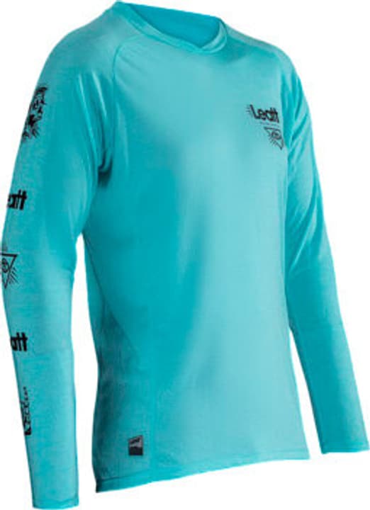 Leatt MTB Gravity 2.0 Jersey Bikeshirt aqua von Leatt