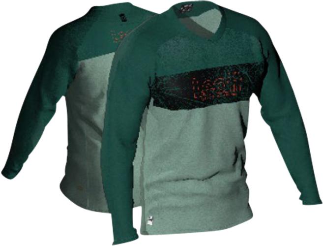 Leatt MTB Gravity 2.0 Jersey teal (Grösse: S) von Leatt