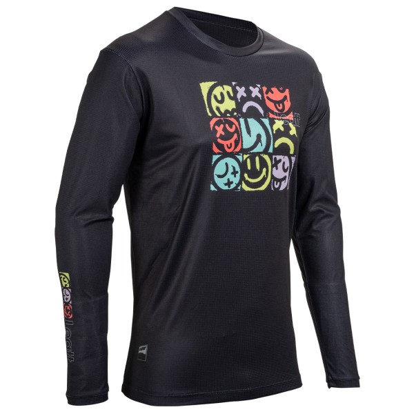Leatt - MTB Gravity 3.0 Jersey - Velotrikot Gr XXL schwarz von Leatt