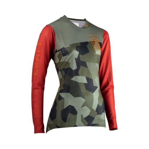 Leatt MTB Gravity 4.0 Damen Jersey - camo M von Leatt