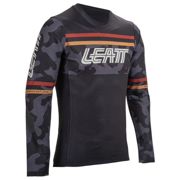 Leatt - MTB Gravity 4.0 Jersey - Velotrikot Gr XXL grau von Leatt