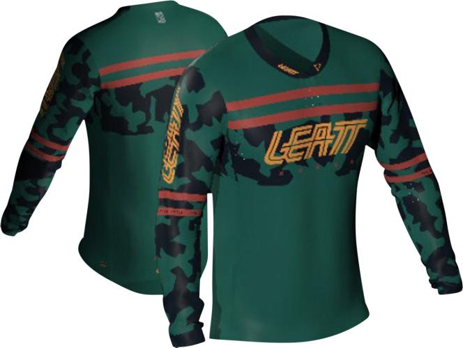Leatt MTB Gravity 4.0 Jersey teal (Grösse: 2XL) von Leatt