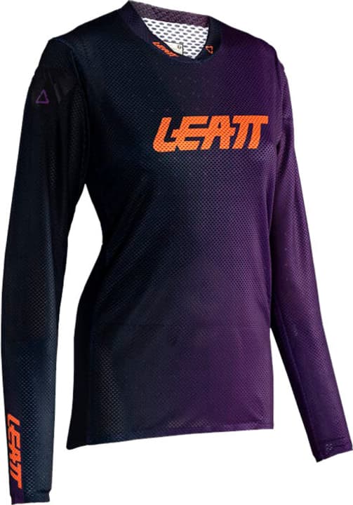Leatt MTB Gravity 4.0 Women Jersey Bikeshirt dunkelviolett von Leatt
