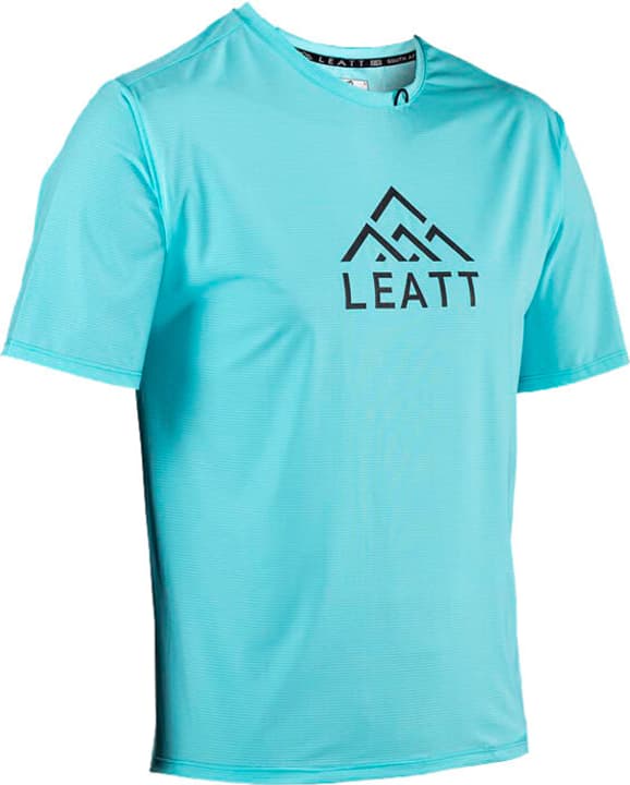 Leatt MTB Trail 1.0 X-Flow Jersey Bikeshirt aqua von Leatt