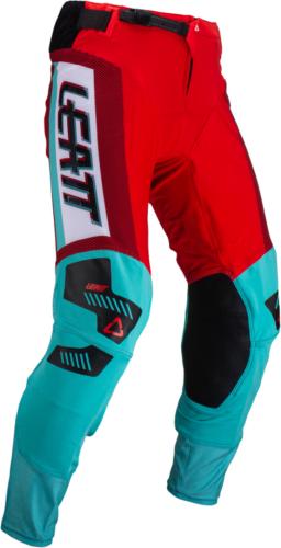 Leatt Pant Moto 5.5 I.K.S Fuel - rot-türkis-weiss (Grösse: XS) von Leatt