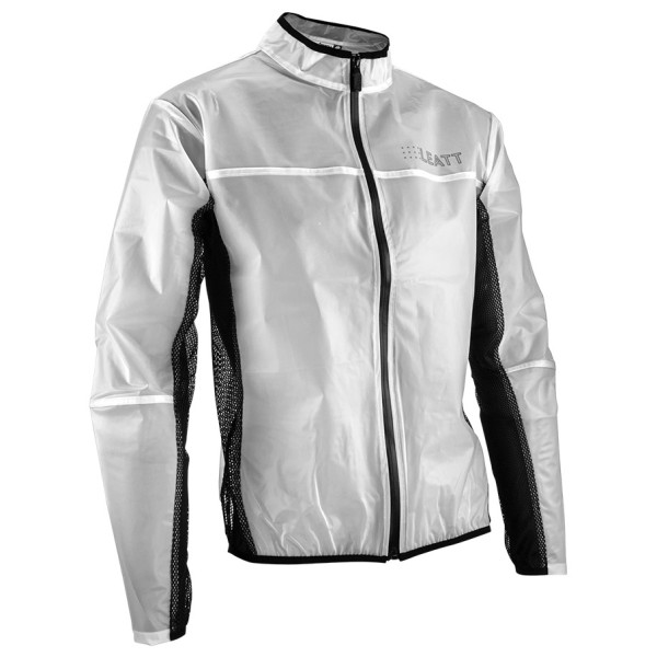 Leatt - RaceCover Rain Jacket - Velojacke Gr XXL grau von Leatt