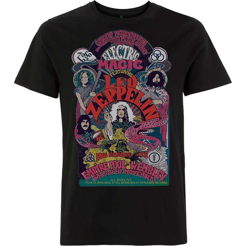 Full Colour Electric Magic Tshirt Damen Schwarz L von Led Zeppelin