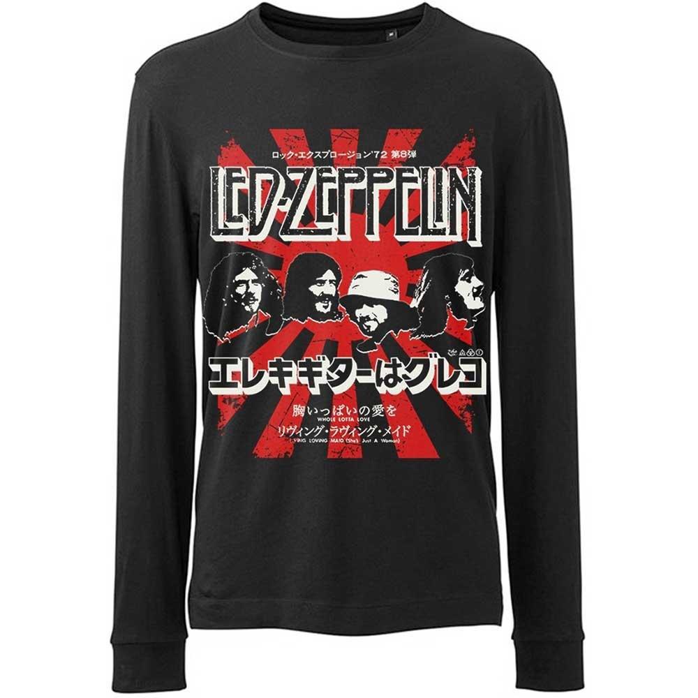 Japanese Burst Tshirt Langärmlig Damen Schwarz L von Led Zeppelin