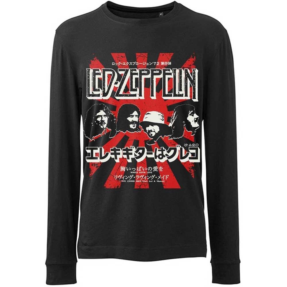 Japanese Burst Tshirt Langärmlig Damen Schwarz S von Led Zeppelin