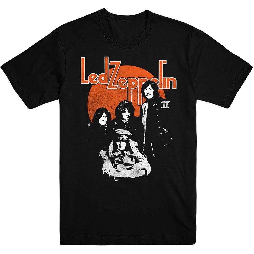 Orange Circle Tshirt Damen Schwarz L von Led Zeppelin
