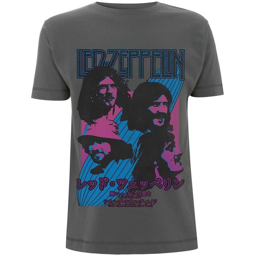 Tshirt Damen Grau S von Led Zeppelin
