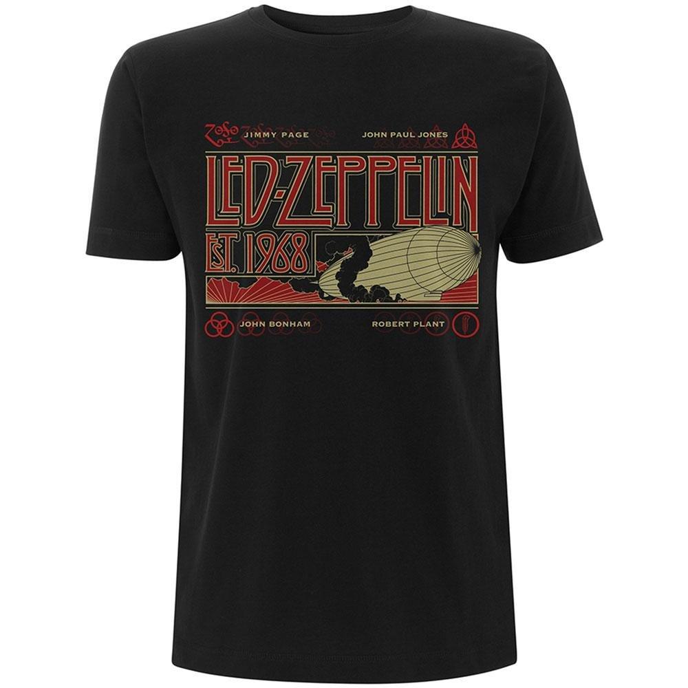 Tshirt Damen Schwarz S von Led Zeppelin