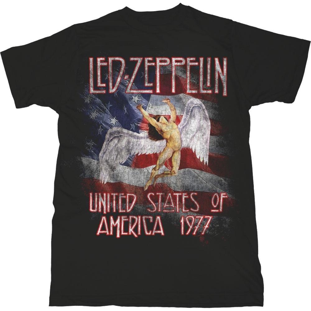 Tshirt Damen Schwarz XXL von Led Zeppelin