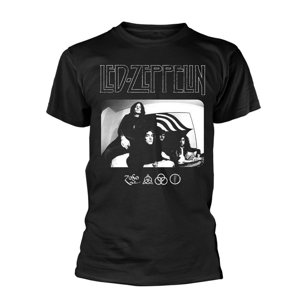 Tshirt Logo Damen Schwarz XL von Led Zeppelin