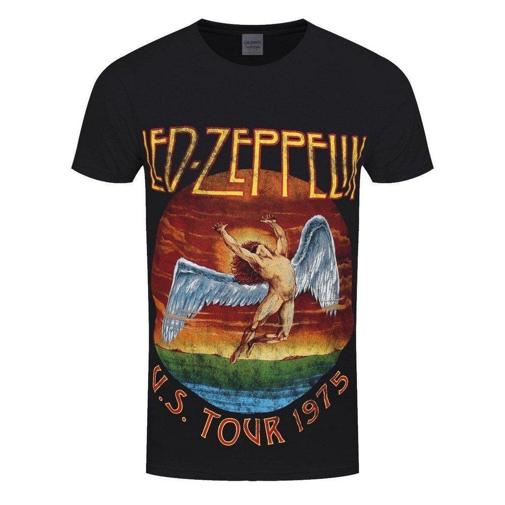 Usa Tour '75 Tshirt Damen Schwarz L von Led Zeppelin