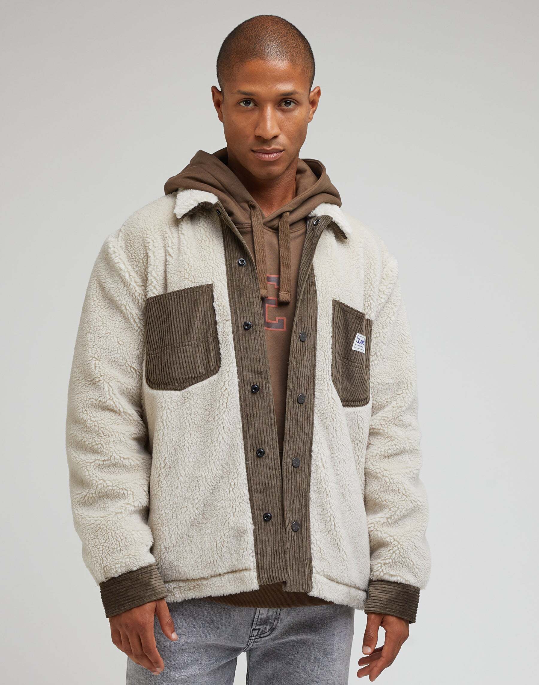 Lee® Funktionsjacke »Jacken Sherpa Overshirt« von Lee®