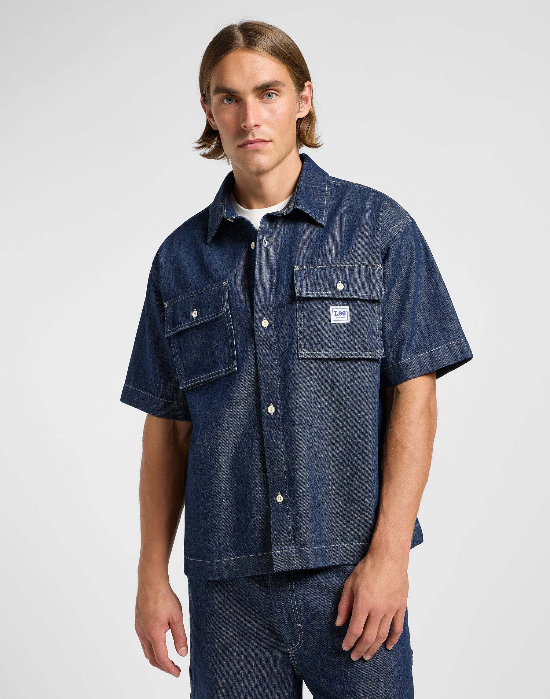 Lee® Jeanshemd »LEE Jeanshemd Shortsleeve Workwear Shirt« von Lee®