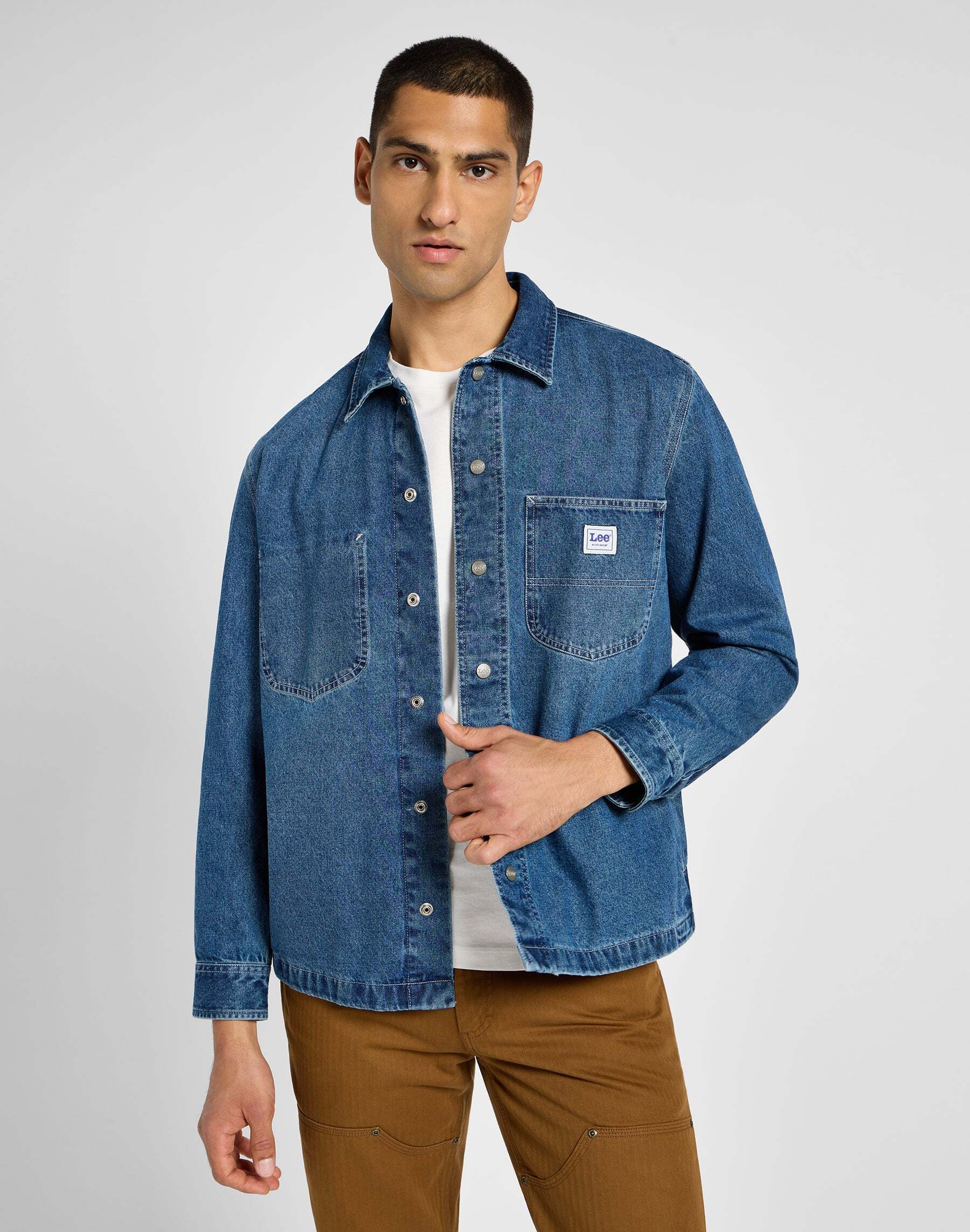 Lee® Jeanshemd »LEE Jeanshemd Worker Overshirt« von Lee®