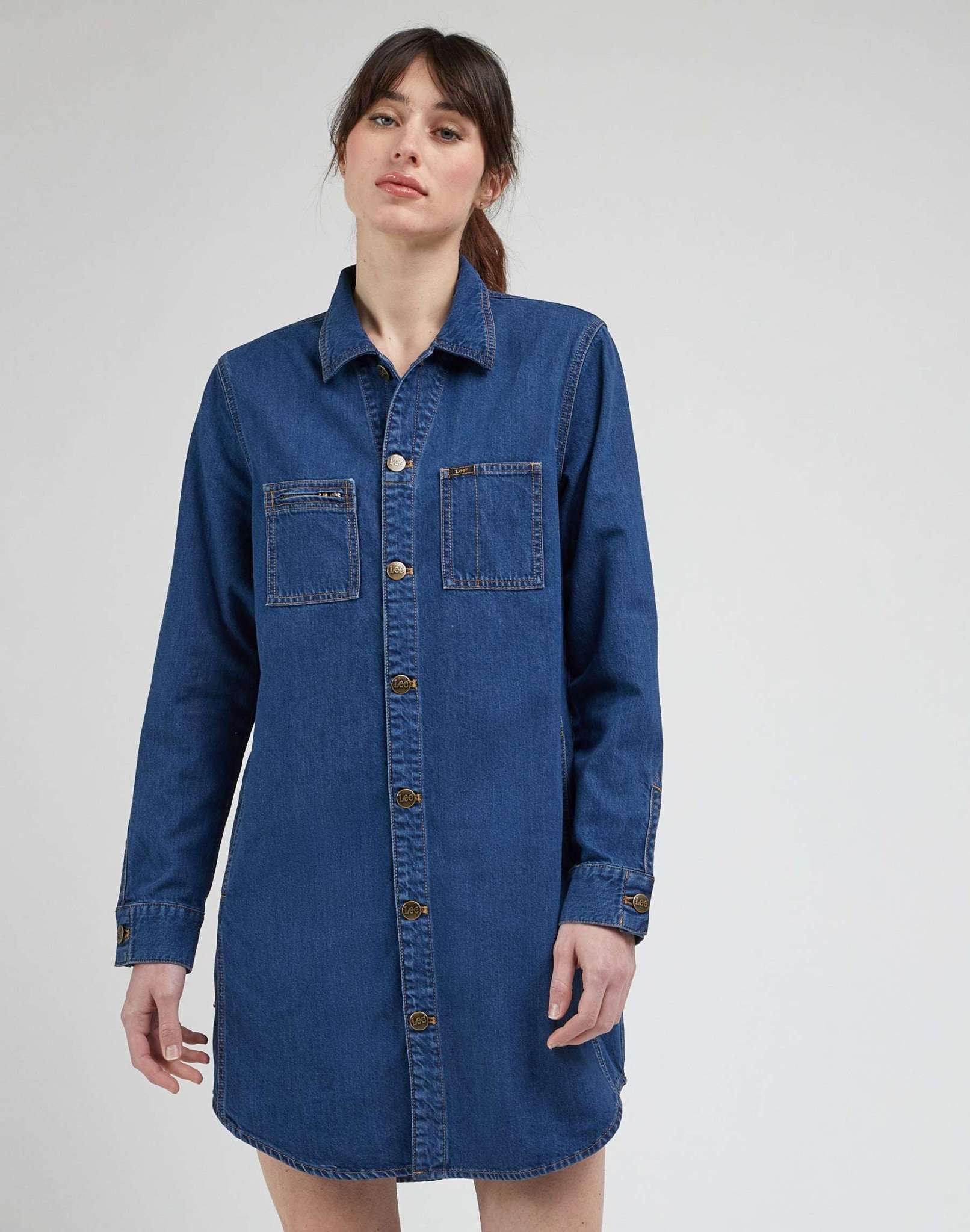 Lee® Jeanskleid »Jeanskleid Unionall Shirt Dress« von Lee®