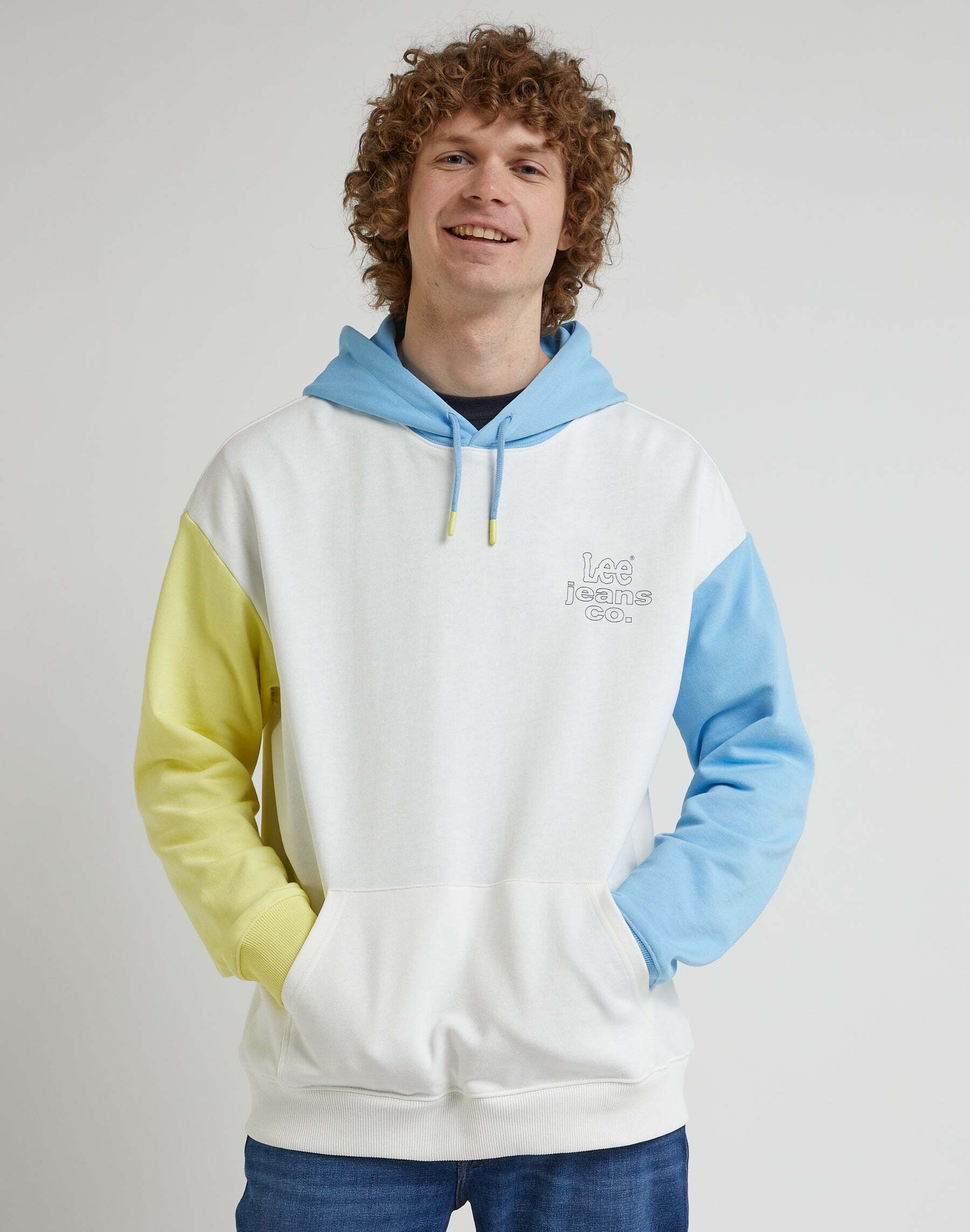 Lee® Kapuzenpullover »LEE Kapuzenpullover Loose Color Block Hoodie« von Lee®